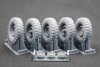 ScaleX WM 35022 Unimog 404 10.5-20 MPT Ordinary wheel set (for AK-Interactive, ICM, Revell) 1/35